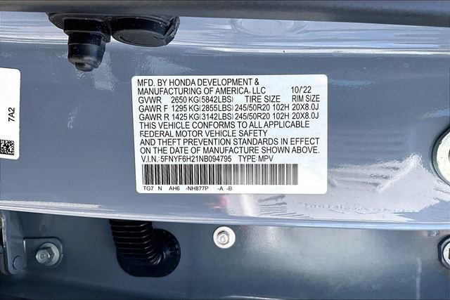 Used 2022 Honda Pilot Special Edition image 16
