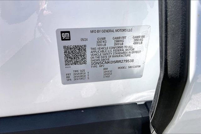 Used 2024 Chevrolet Tahoe LT RWD image 14