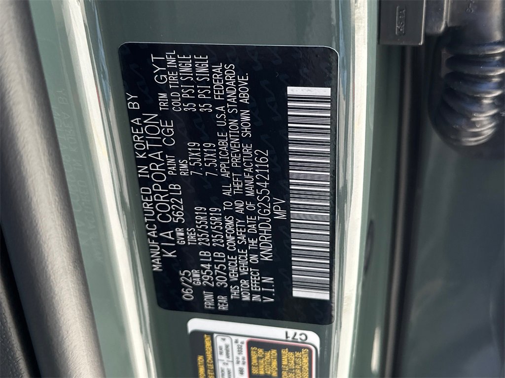 New 2025 Kia Sorento EX w/ EX Panoramic Sunroof Package image 29