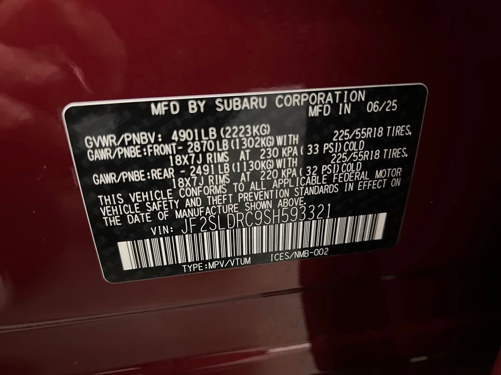 Certified 2025 Subaru Forester Limited w/ Popular Package #2 image 33