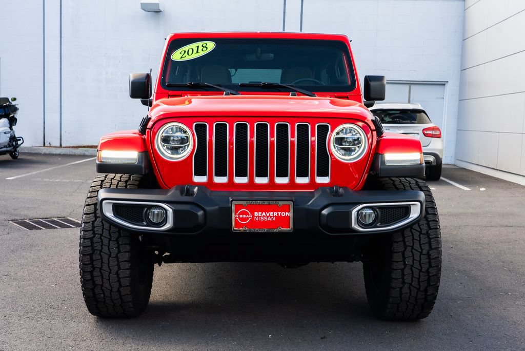 Used 2018 Jeep Wrangler Unlimited Sahara AWD/4WD image 2