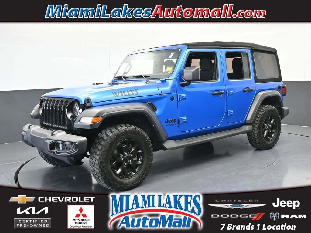 Used 2022 Jeep Wrangler Unlimited Sport image 1