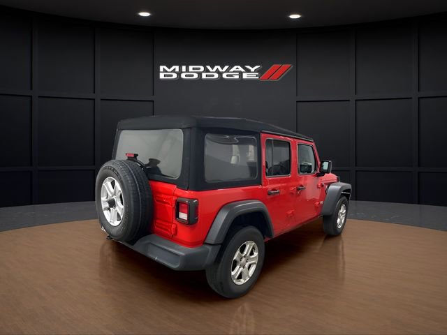 Used 2021 Jeep Wrangler Unlimited Sport AWD/4WD image 3
