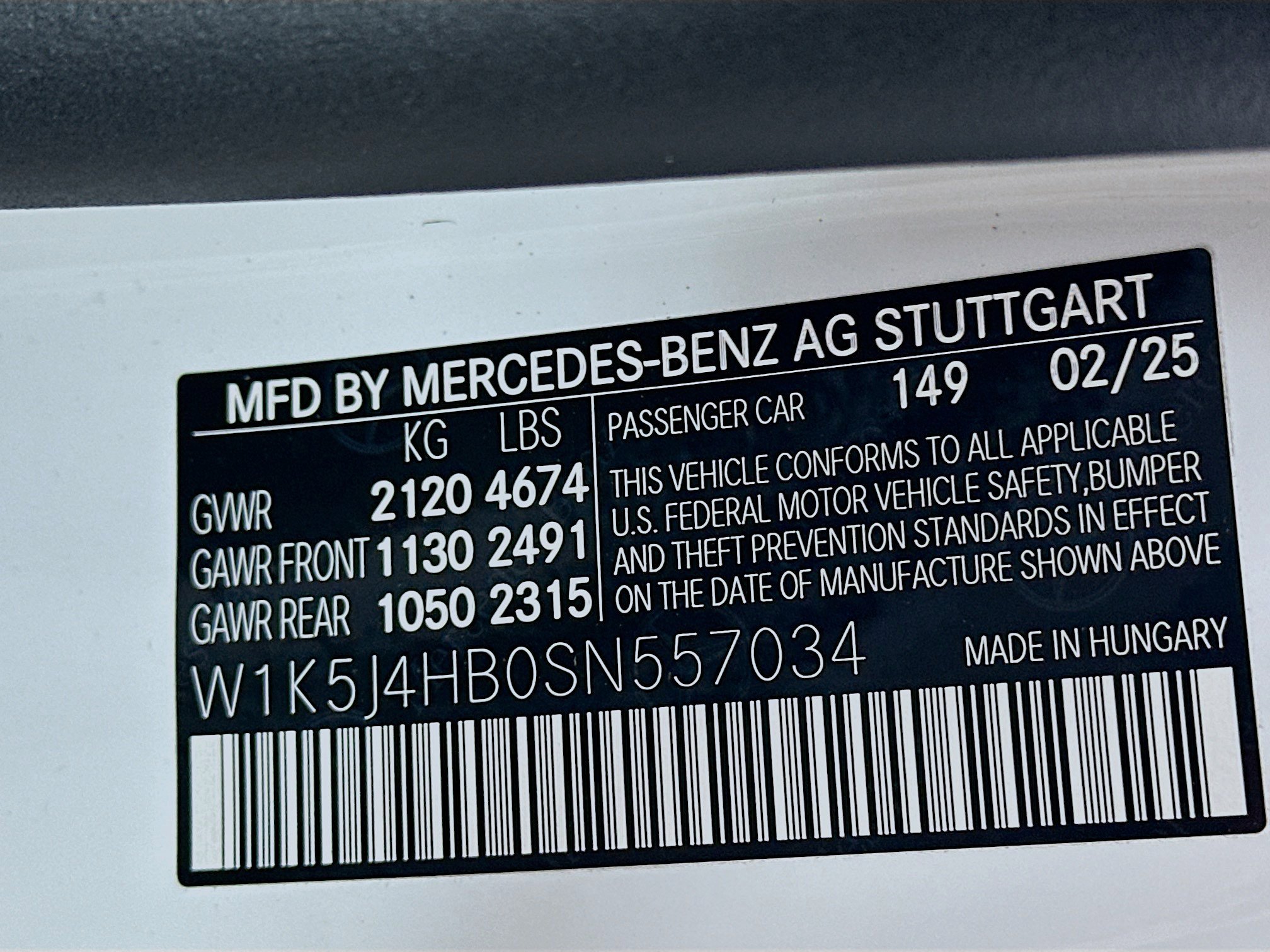 Certified 2025 Mercedes-Benz CLA 250 4MATIC image 41