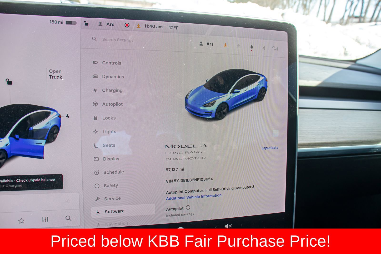 Used 2022 Tesla Model 3 Long Range image 17