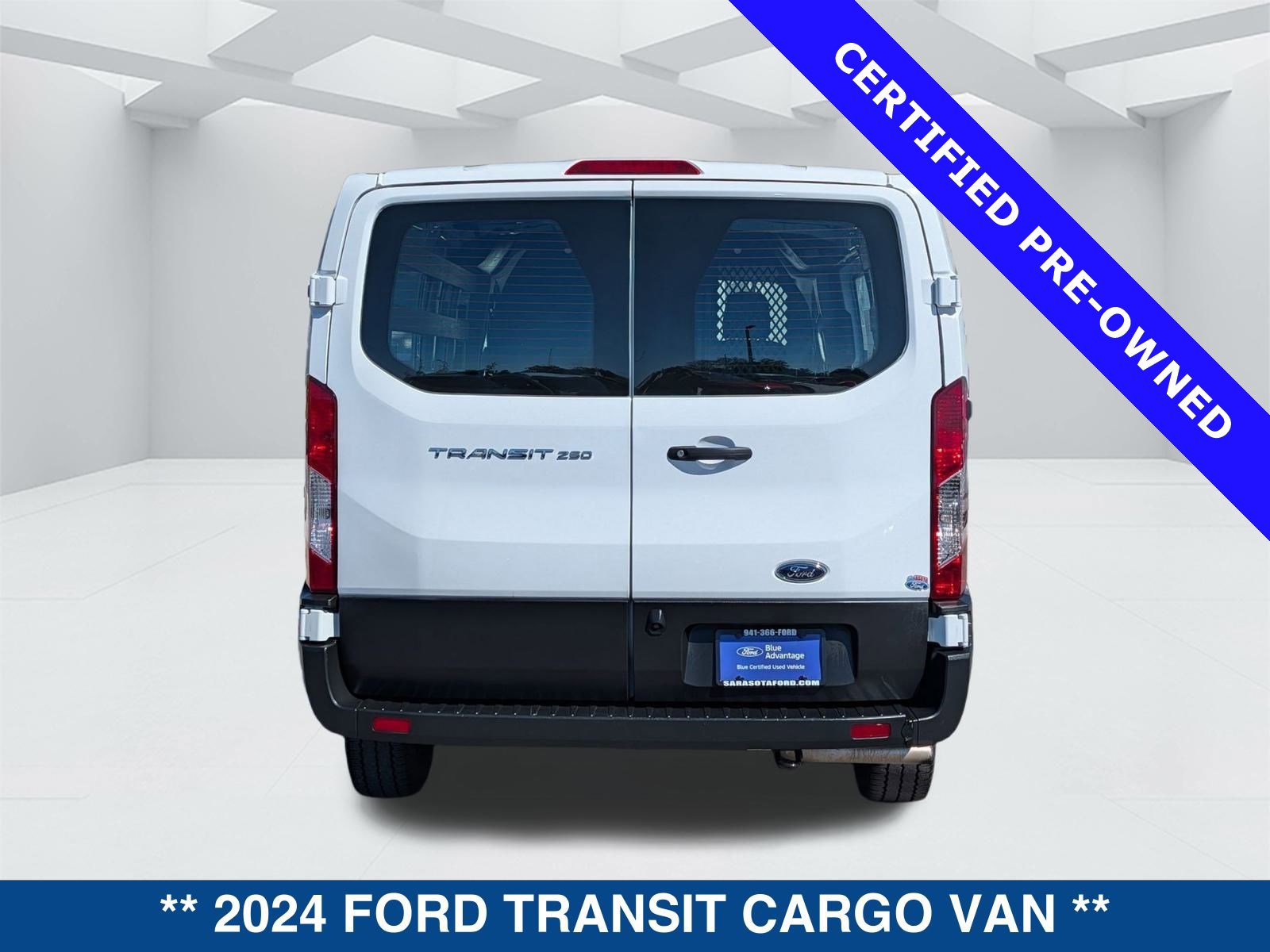 Certified 2024 Ford Transit 250 Low Roof w/ Exterior Upgrade Package RWD image 5