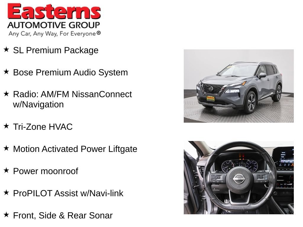 Used 2023 Nissan Rogue SL w/ SL Premium Package AWD/4WD image 13
