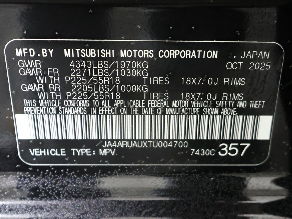 New 2026 Mitsubishi Outlander Sport LE image 44