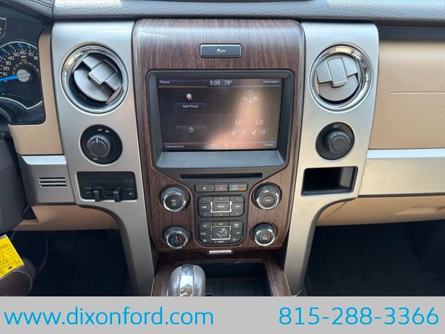 Used 2013 Ford F150 Lariat w/ Lariat Chrome Pkg RWD image 13