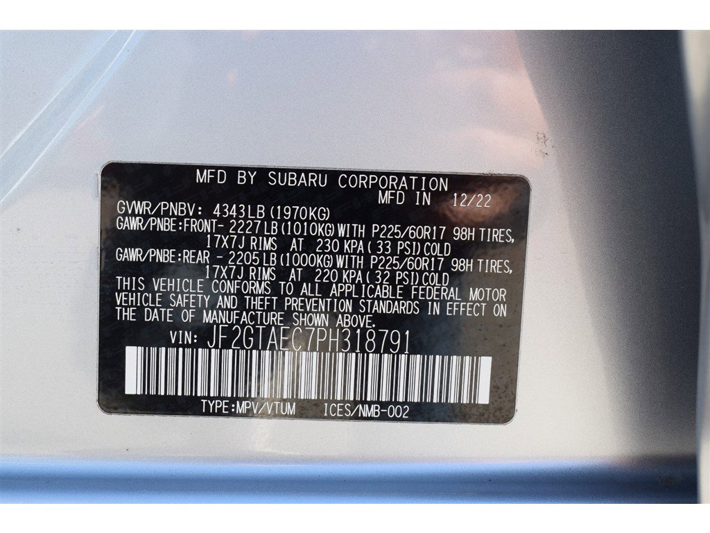 Used 2023 Subaru Crosstrek 2.0i Premium image 46