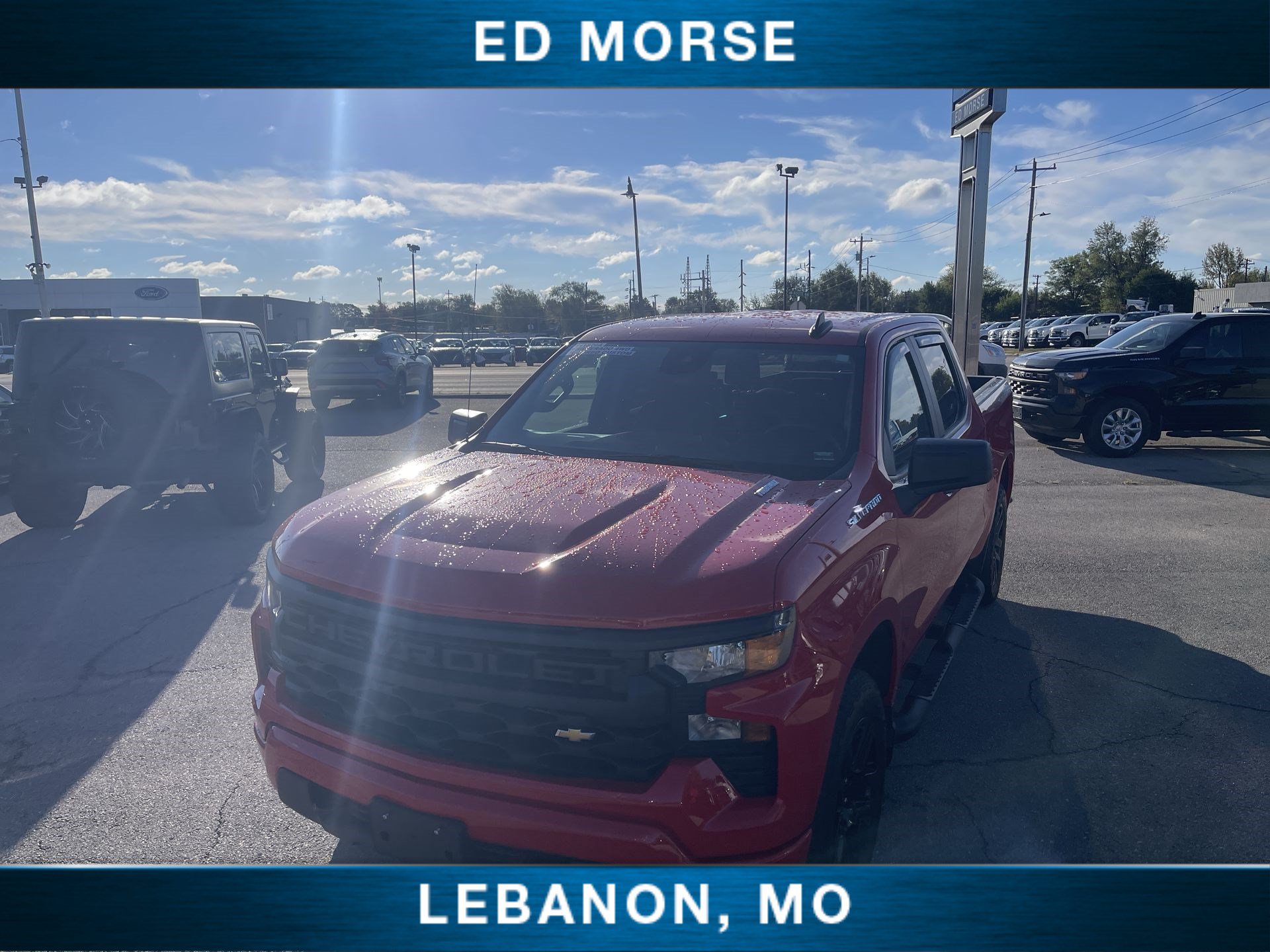 Certified 2025 Chevrolet Silverado 1500 Custom w/ Turbomax Blackout Package AWD/4WD image 20