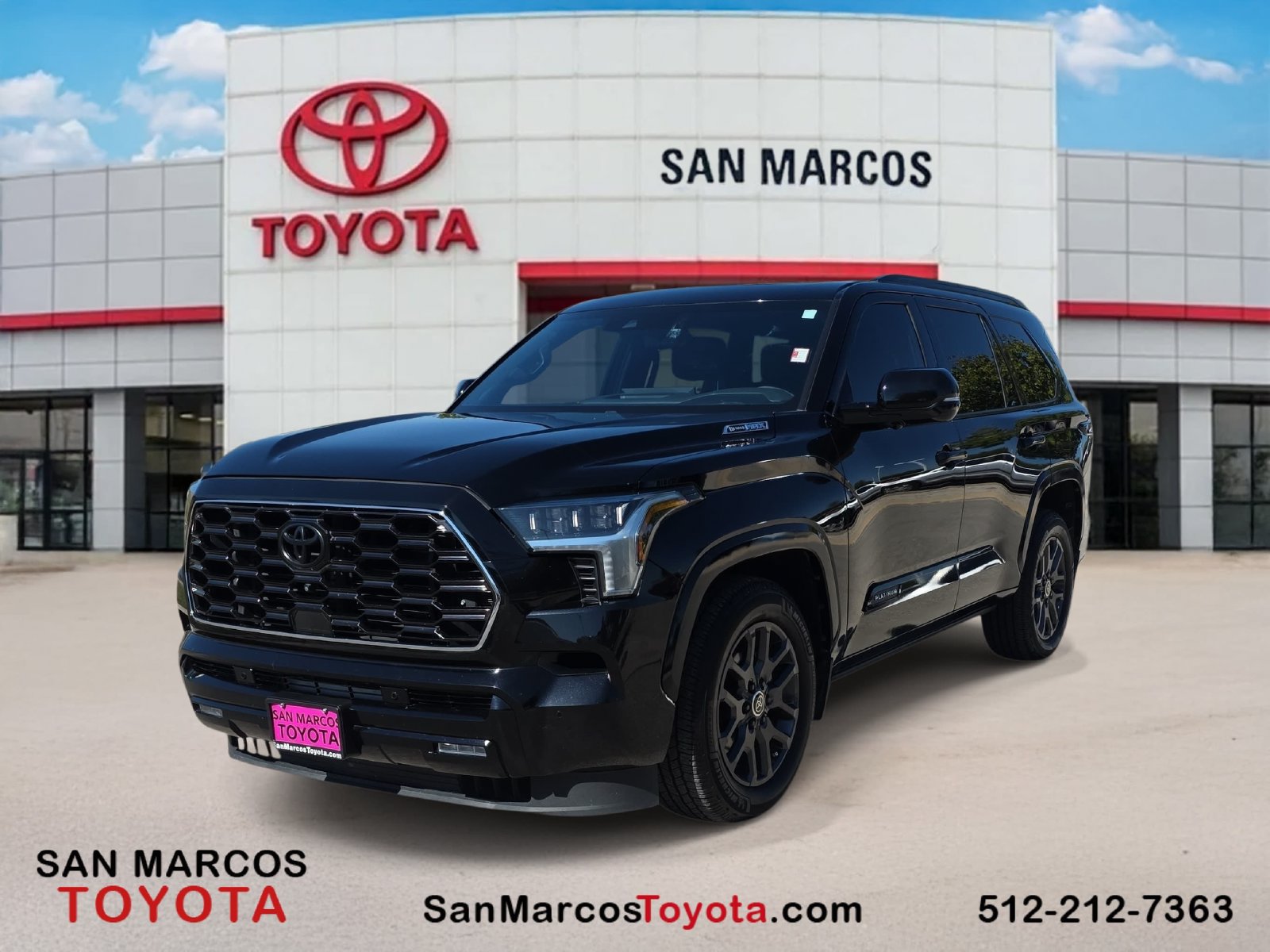 Used 2024 Toyota Sequoia Platinum AWD/4WD image 1