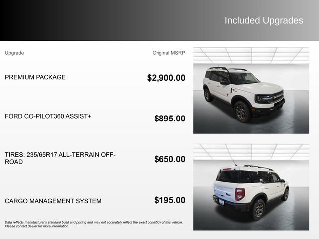 Used 2023 Ford Bronco Sport Badlands w/ Premium Package image 4