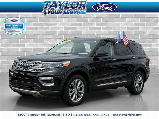 Certified 2022 Ford Explorer Limited w/ Equipment Group 301A