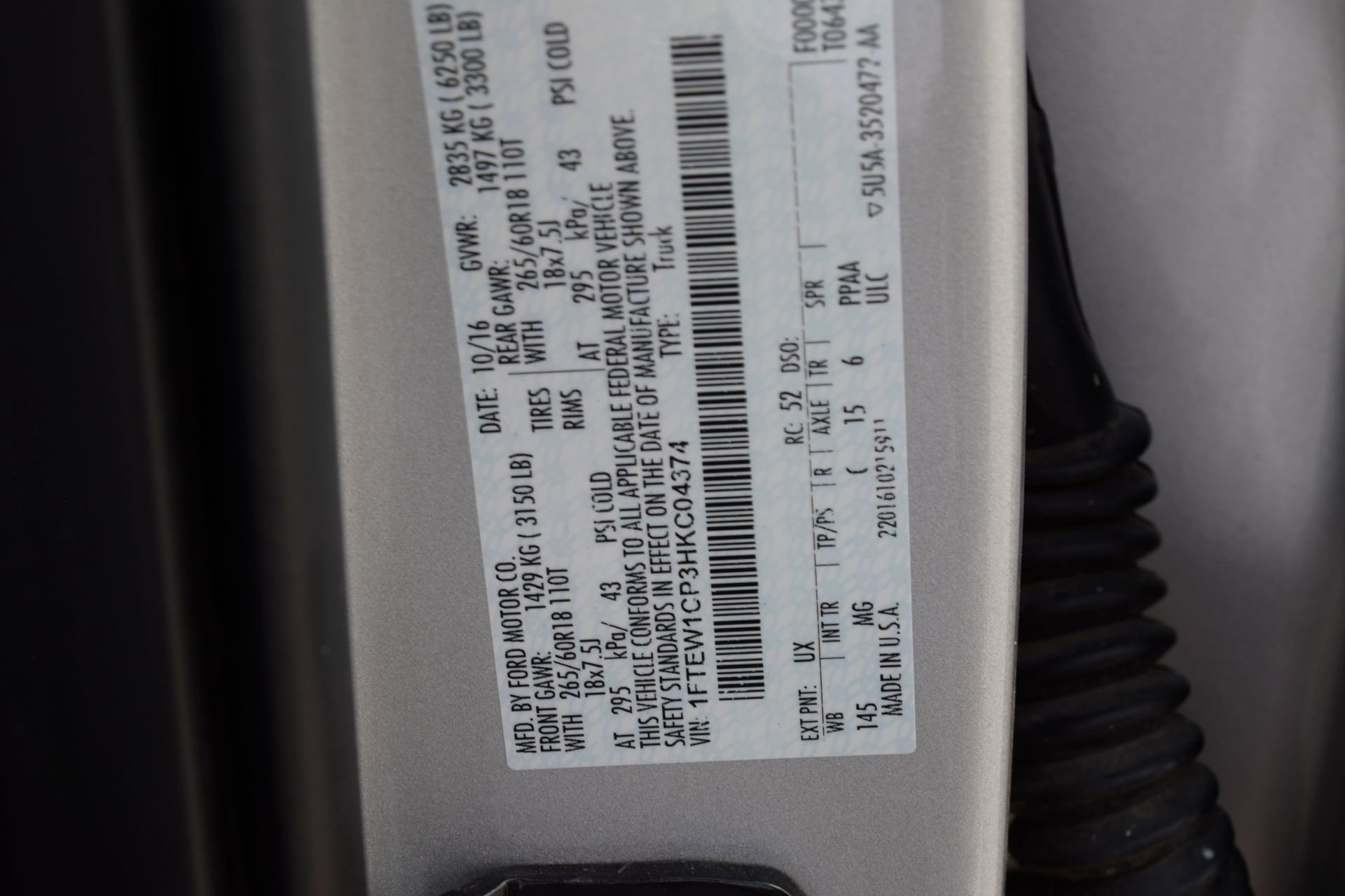 Used 2017 Ford F150 XLT w/ Equipment Group 302A Luxury image 26