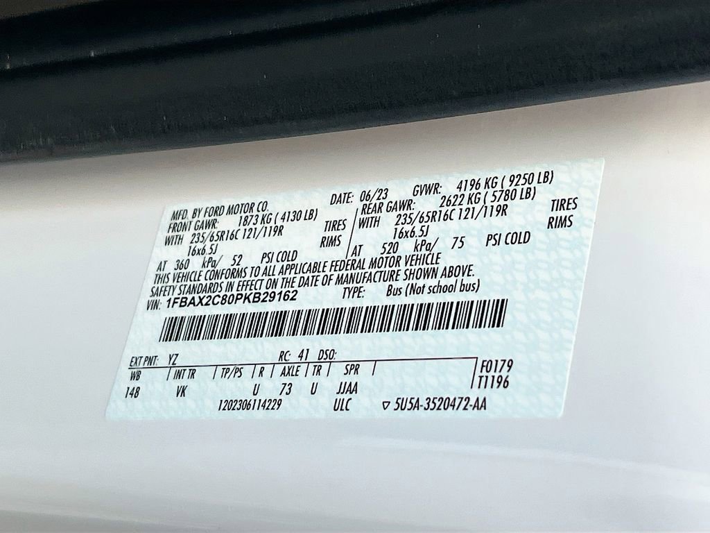 Used 2023 Ford Transit 350 XL RWD image 30