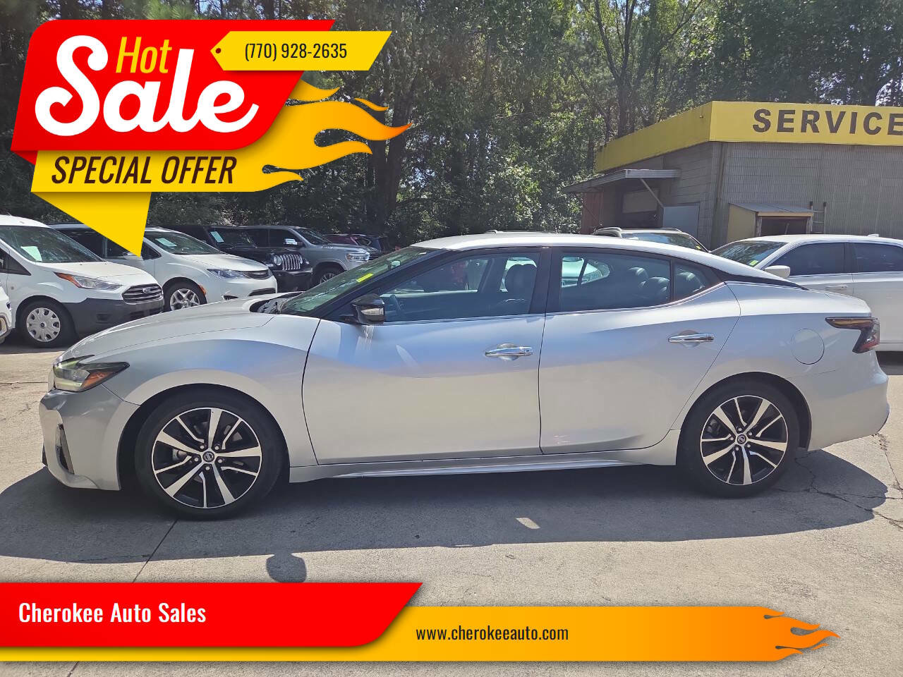 Used 2021 Nissan Maxima 3.5 SV w/ Floor Mat Group image 1