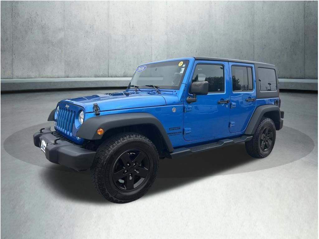 Used 2016 Jeep Wrangler Unlimited Sport w/ Quick Order Package 24S AWD/4WD 360° Tour