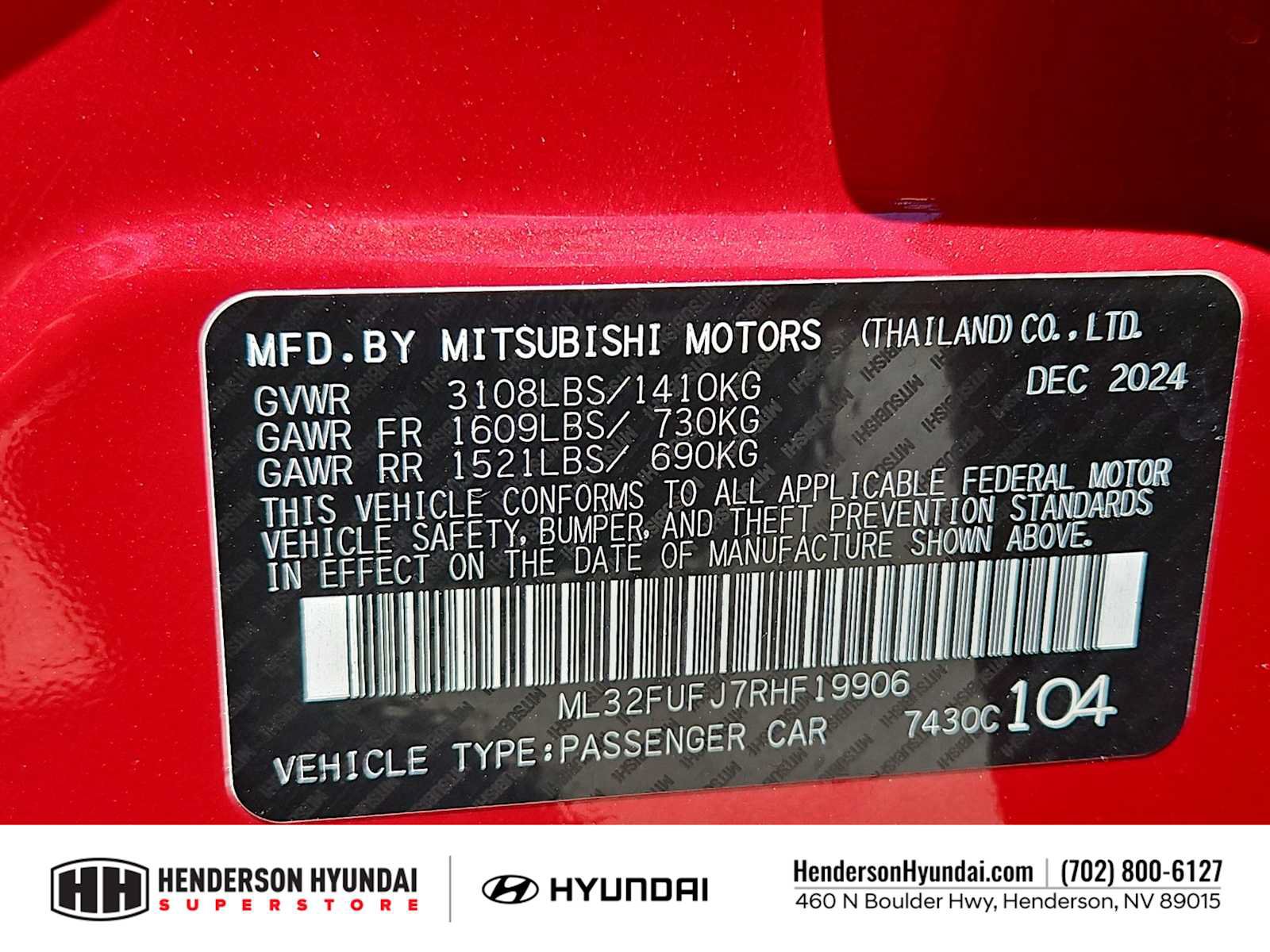 Used 2024 Mitsubishi Mirage G4 Black Edition FWD image 34