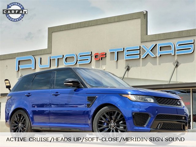Used 2017 Land Rover Range Rover Sport SVR