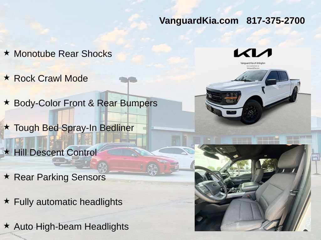 Used 2025 Ford F150 XLT w/ Equipment Group 301A Standard AWD/4WD image 12