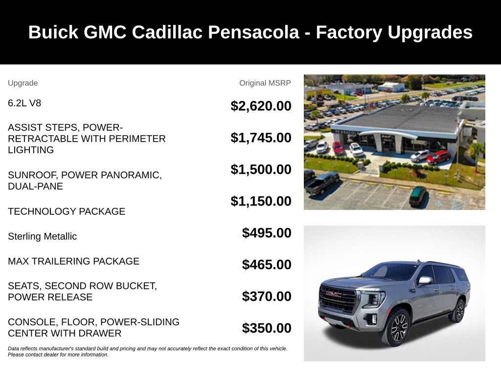 Used 2024 GMC Yukon XL AT4 w/ Technology Package AWD/4WD image 4