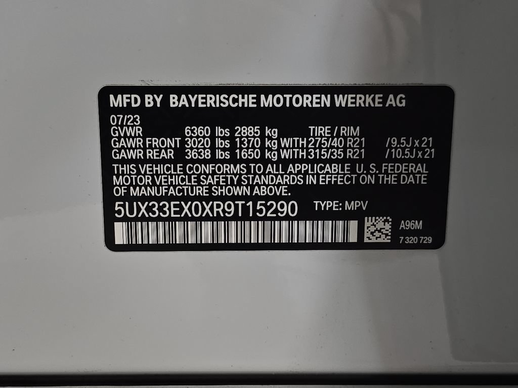 Used 2024 BMW X6 xDrive40i w/ Premium Package AWD/4WD image 34