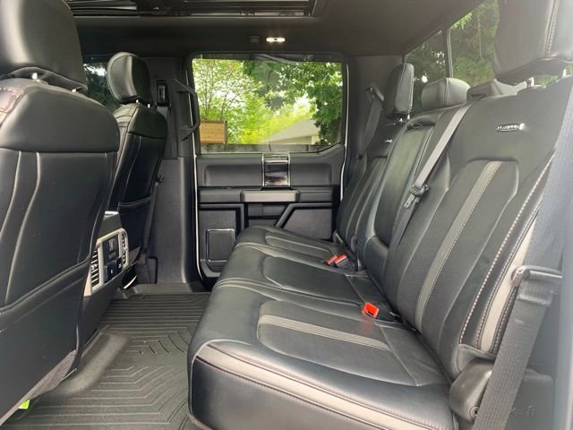 Used 2020 Ford F450 Platinum w/ Camper Package AWD/4WD image 16