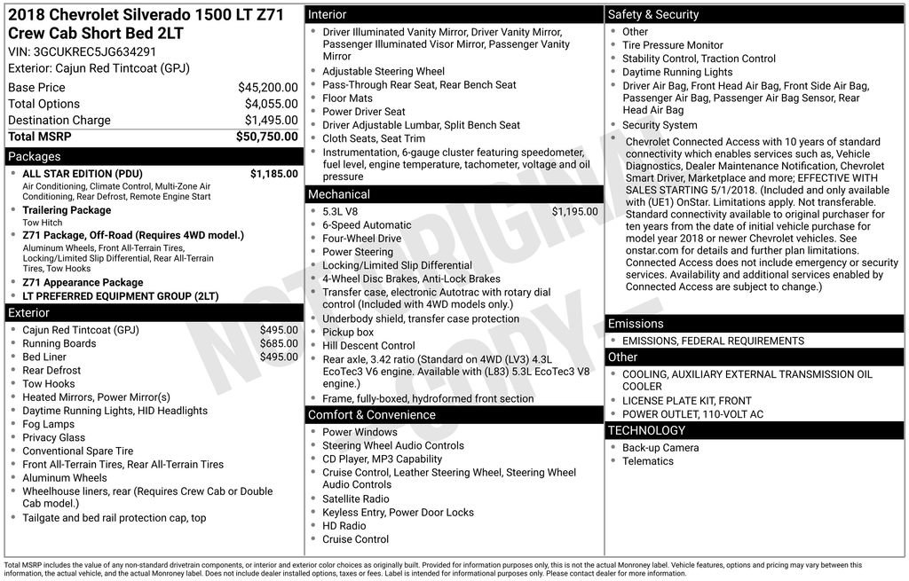 Used 2018 Chevrolet Silverado 1500 LT w/ All Star Edition image 28