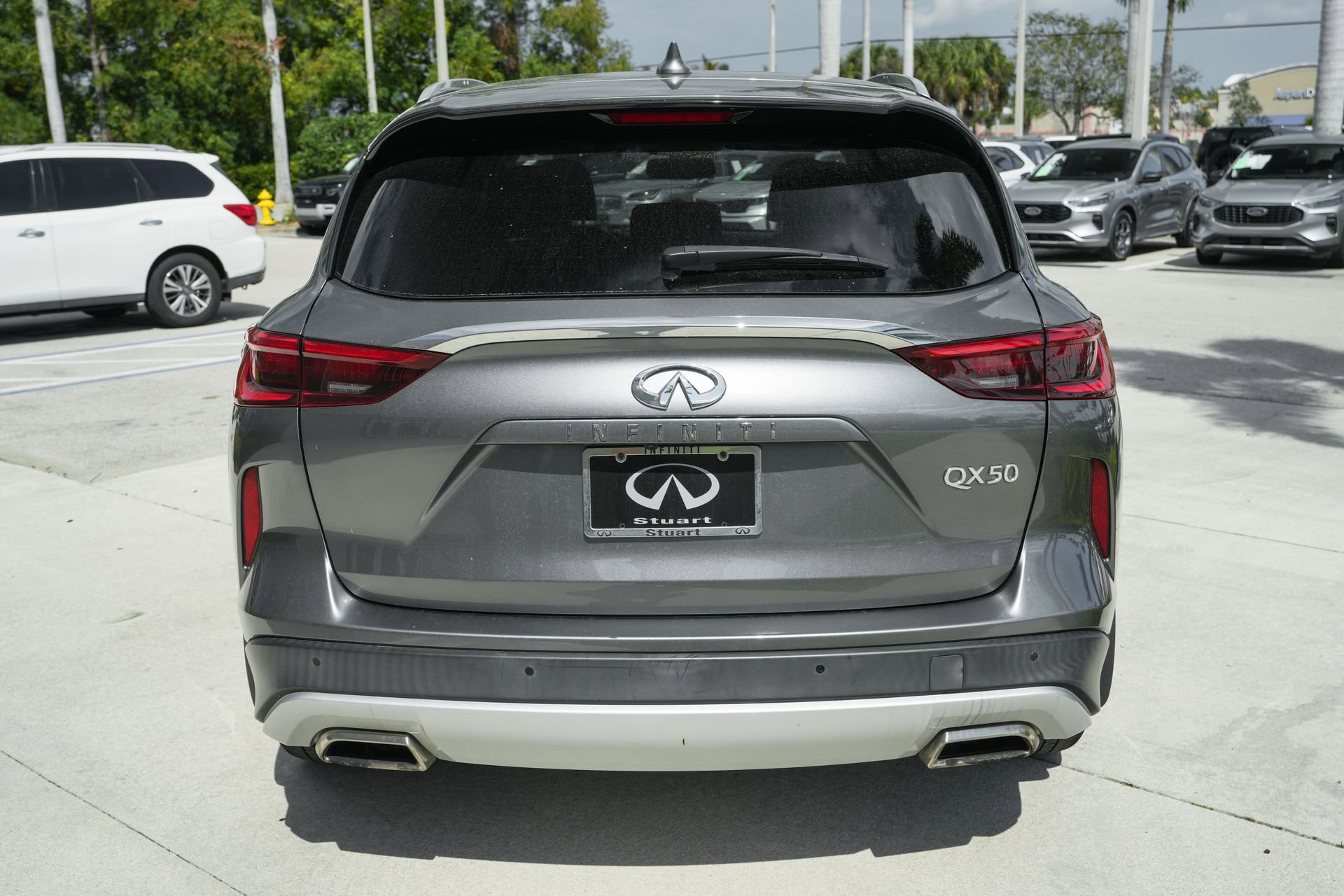 Used 2021 INFINITI QX50 Luxe image 8