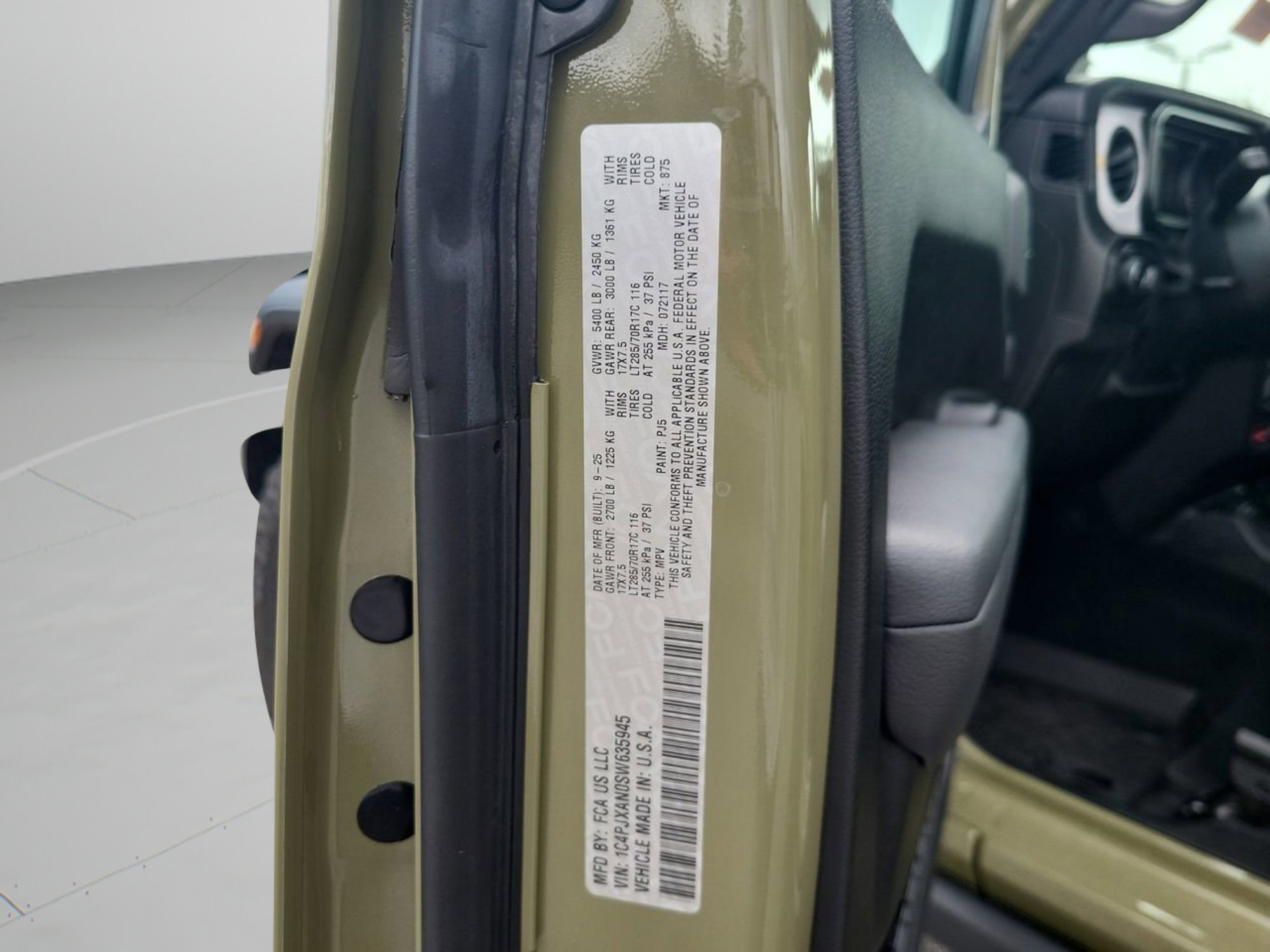 New 2025 Jeep Wrangler Sport image 29