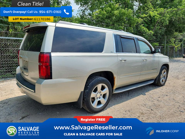 Used 2015 Chevrolet Suburban LTZ AWD/4WD image 4