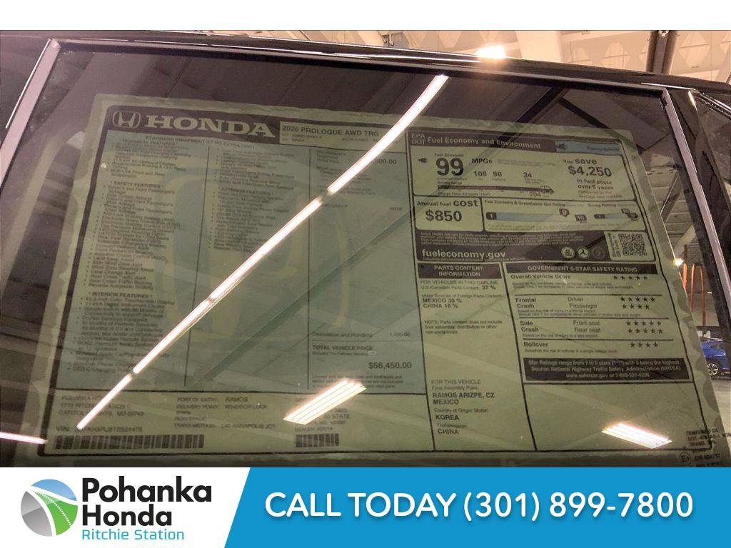 New 2026 Honda Prologue Touring image 22