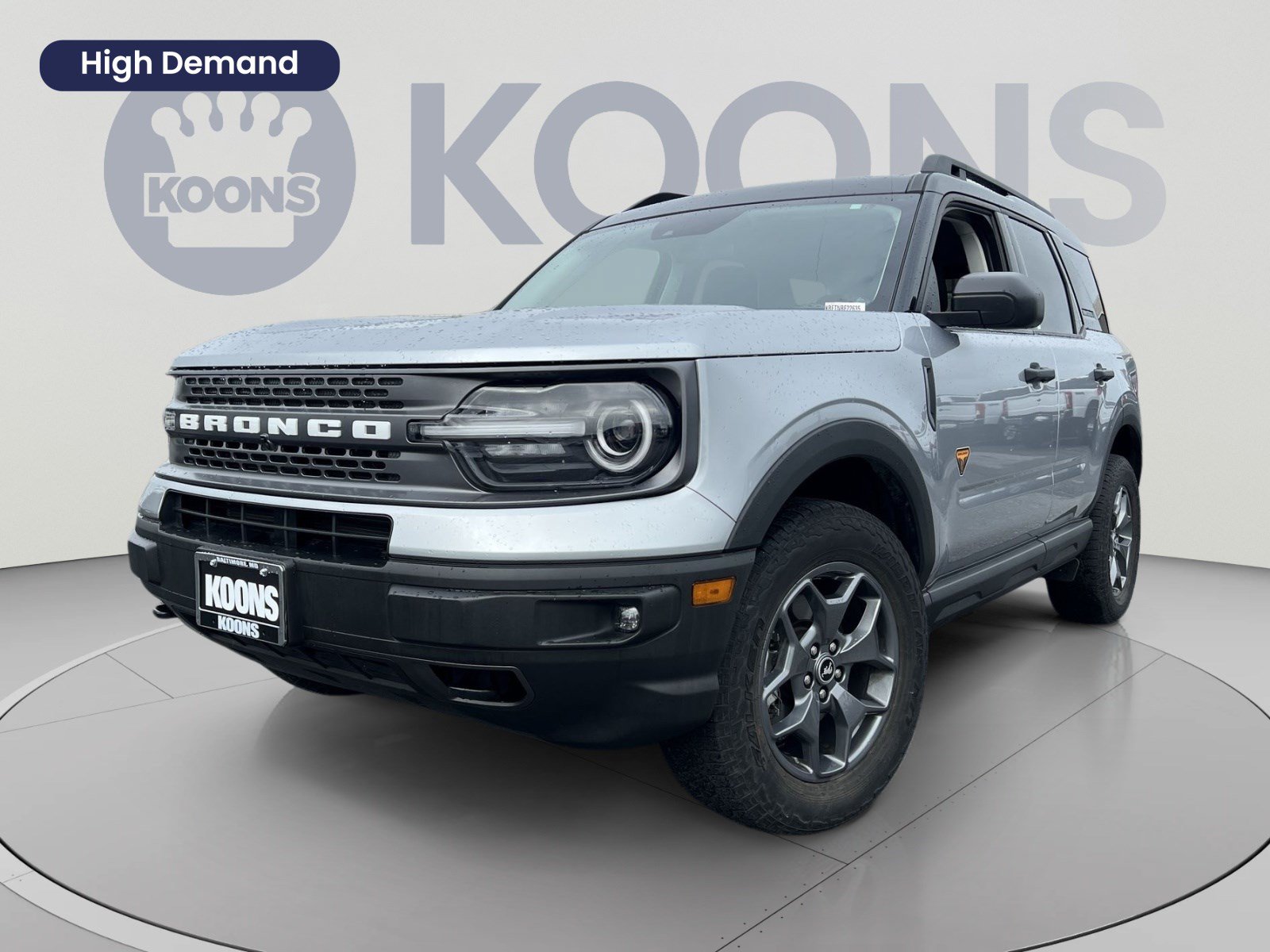 Certified 2022 Ford Bronco Sport Badlands AWD/4WD image 1