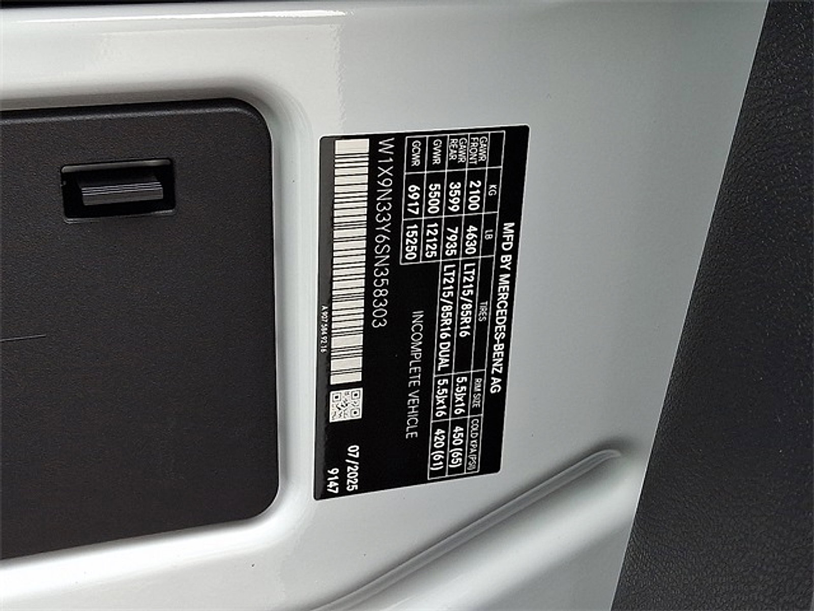 New 2025 Mercedes-Benz Sprinter 4500 image 20