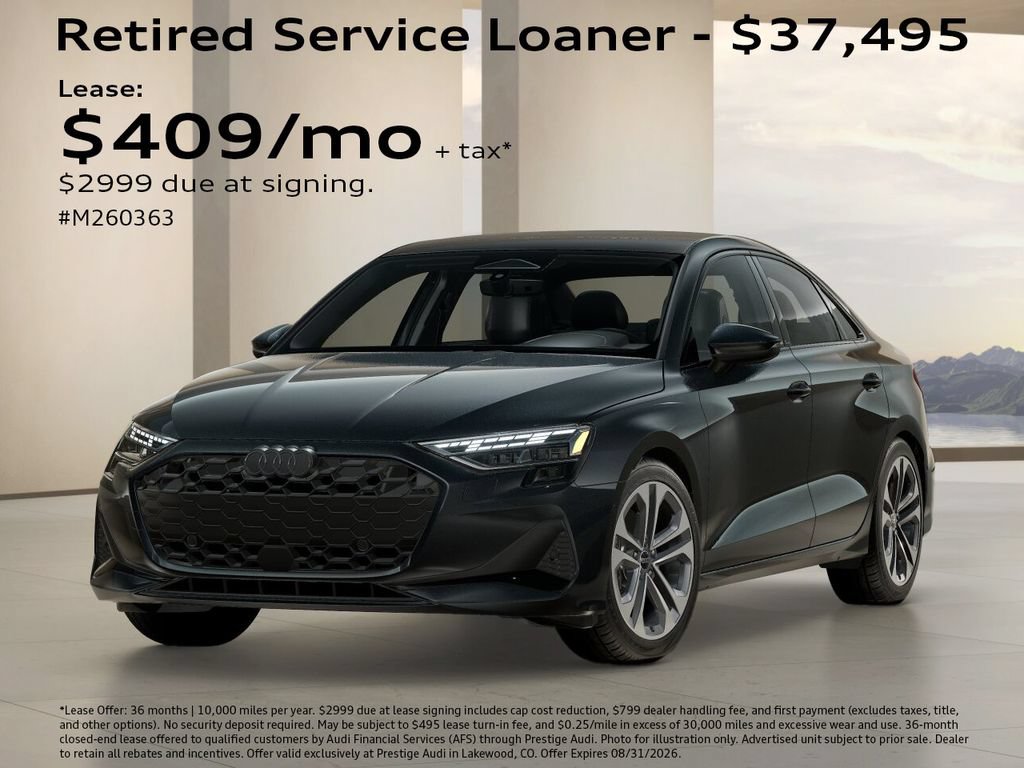 Used 2026 Audi A3 2.0T Premium