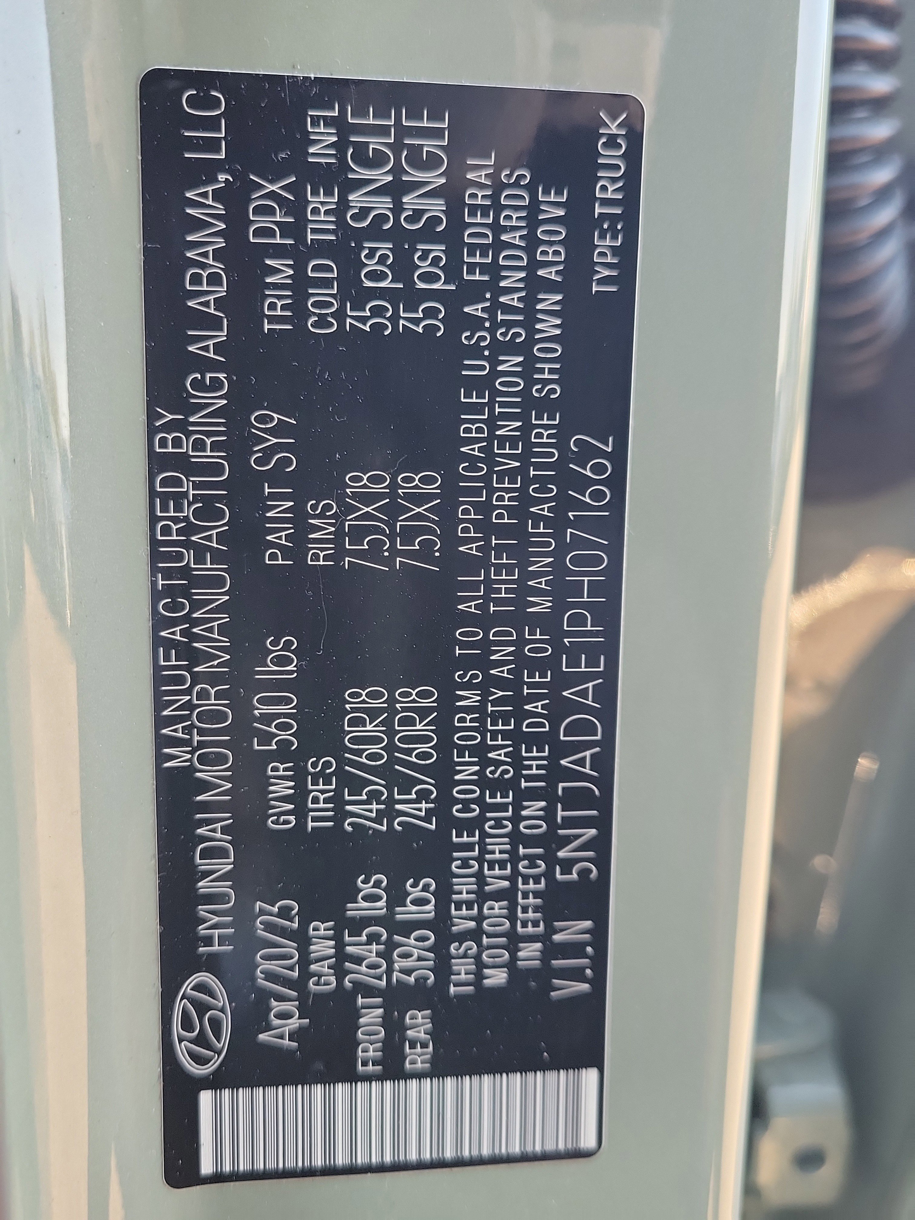 Used 2023 Hyundai Santa Cruz SE image 31