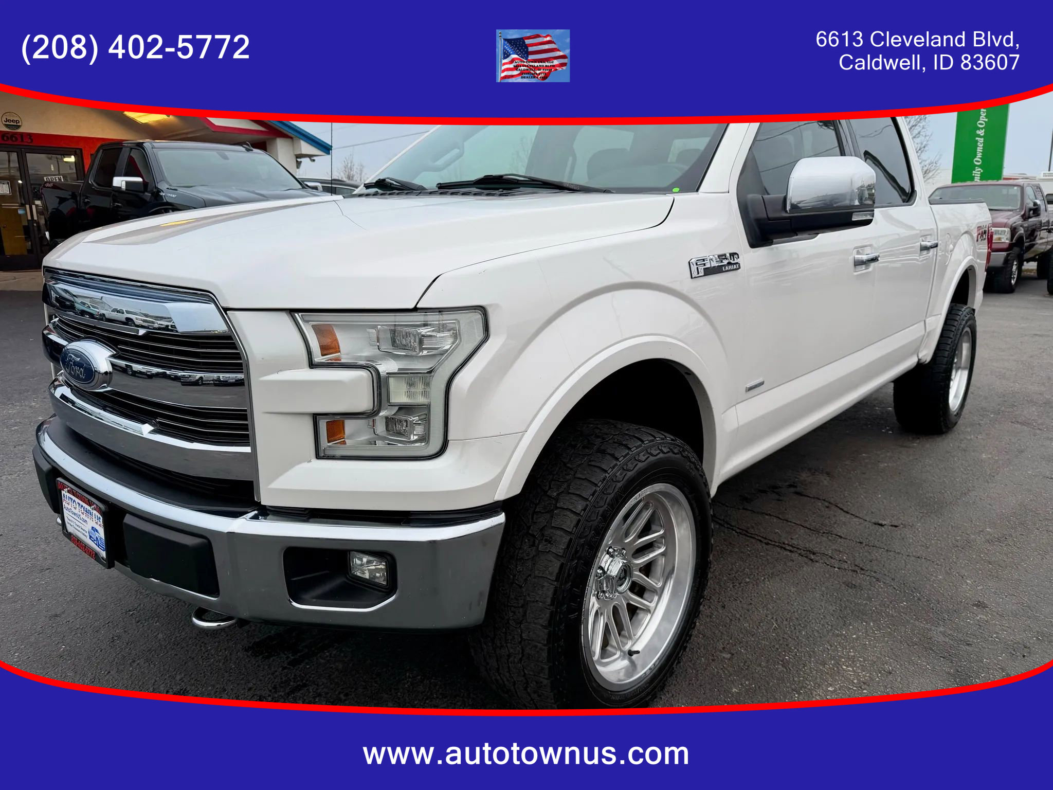 Used 2017 Ford F150 Lariat w/ Equipment Group 502A Luxury