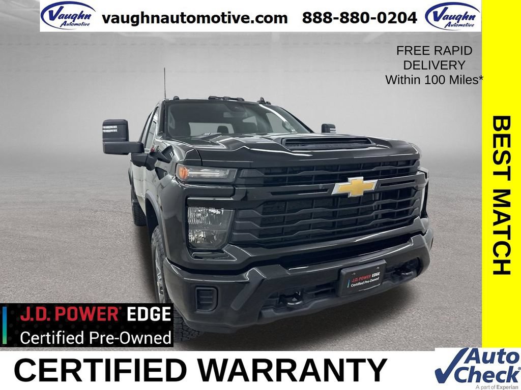 Used 2024 Chevrolet Silverado 2500 Custom w/ Custom Value Package