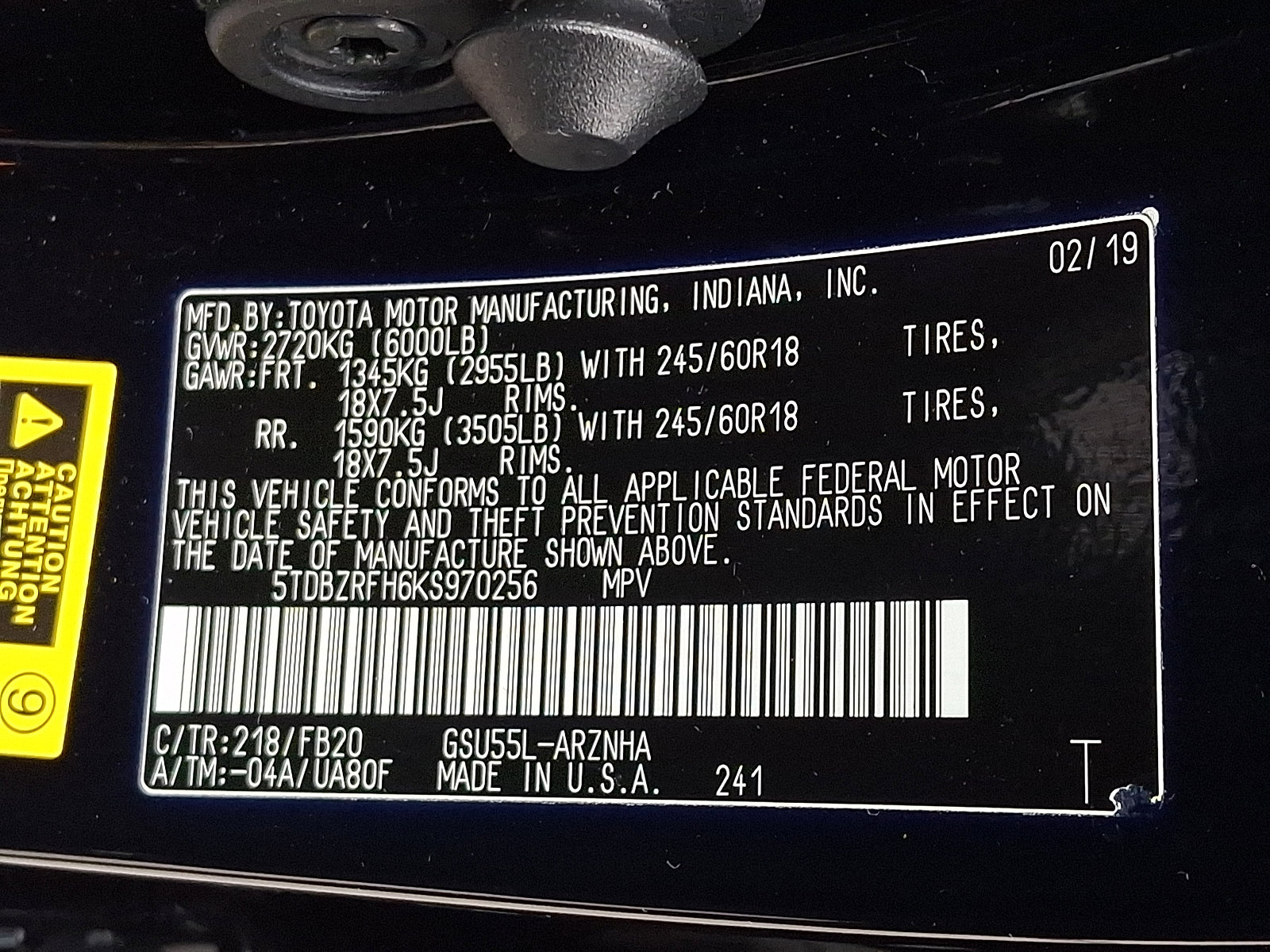 Used 2019 Toyota Highlander LE AWD/4WD image 27
