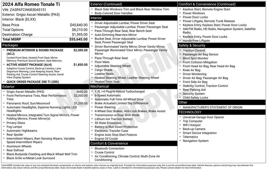Used 2024 Alfa Romeo Tonale Ti image 10