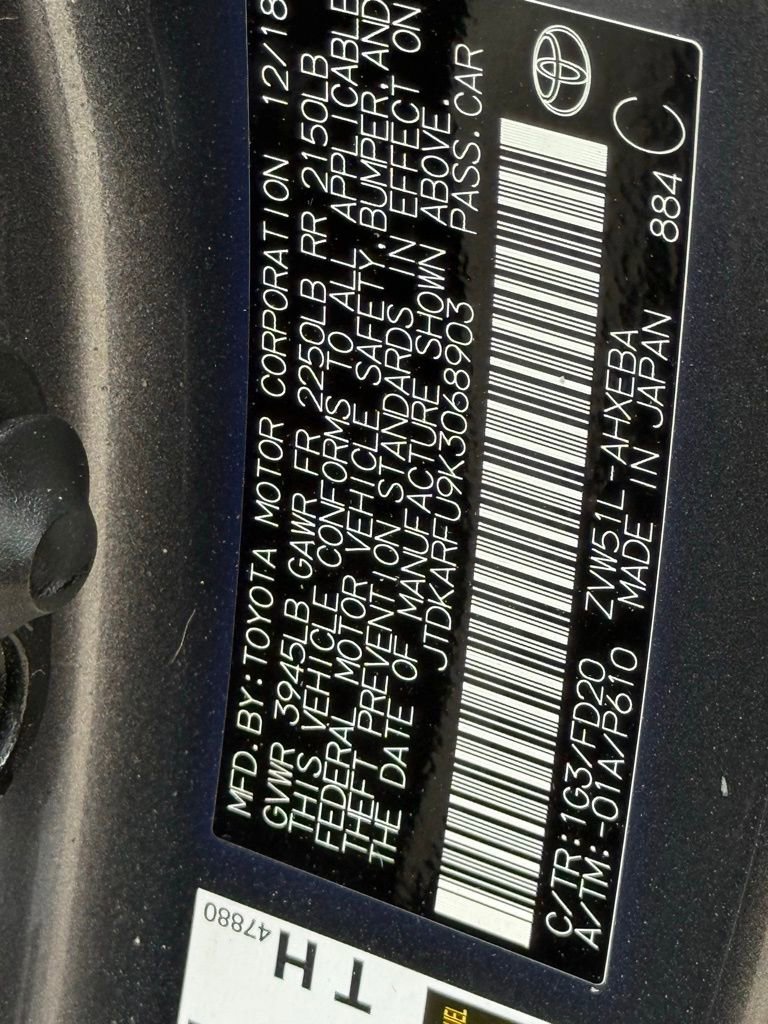 Used 2019 Toyota Prius LE image 35