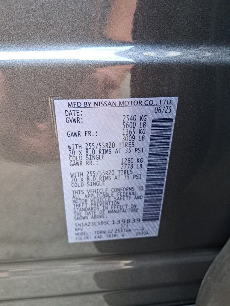 New 2025 Nissan Murano SL image 31