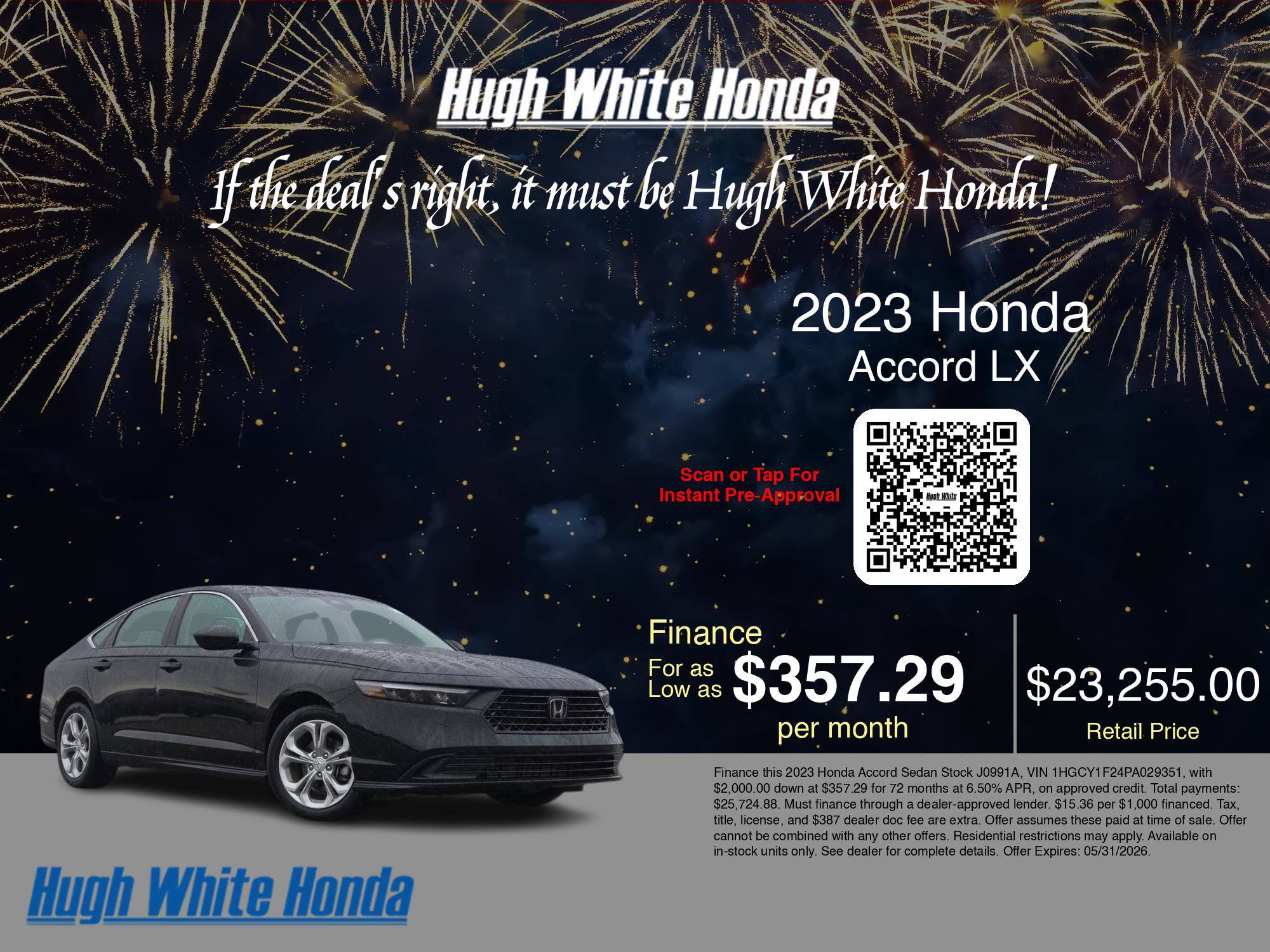 Used 2023 Honda Accord LX image 3