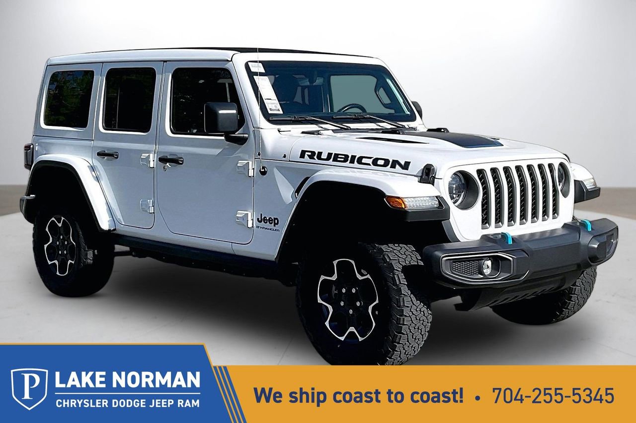 Certified 2023 Jeep Wrangler Unlimited Rubicon 4xe w/ Cold Weather Group image 1