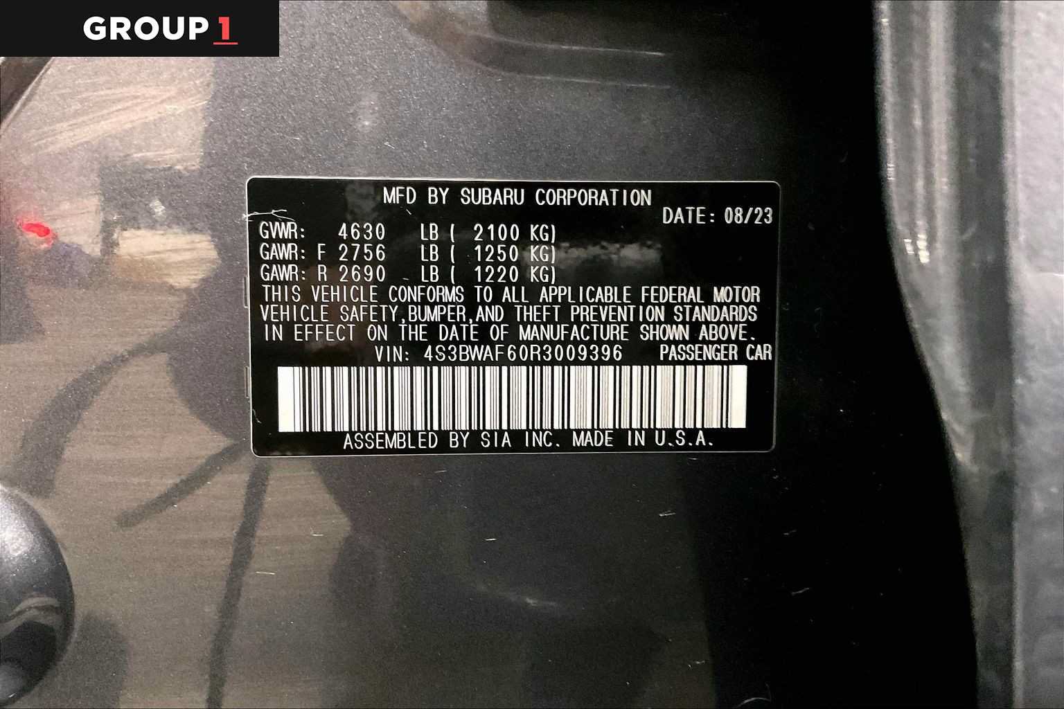 Certified 2024 Subaru Legacy Premium AWD/4WD image 34