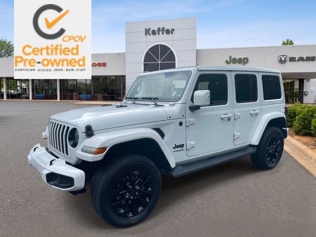 Certified 2022 Jeep Wrangler Unlimited Sahara AWD/4WD image 1