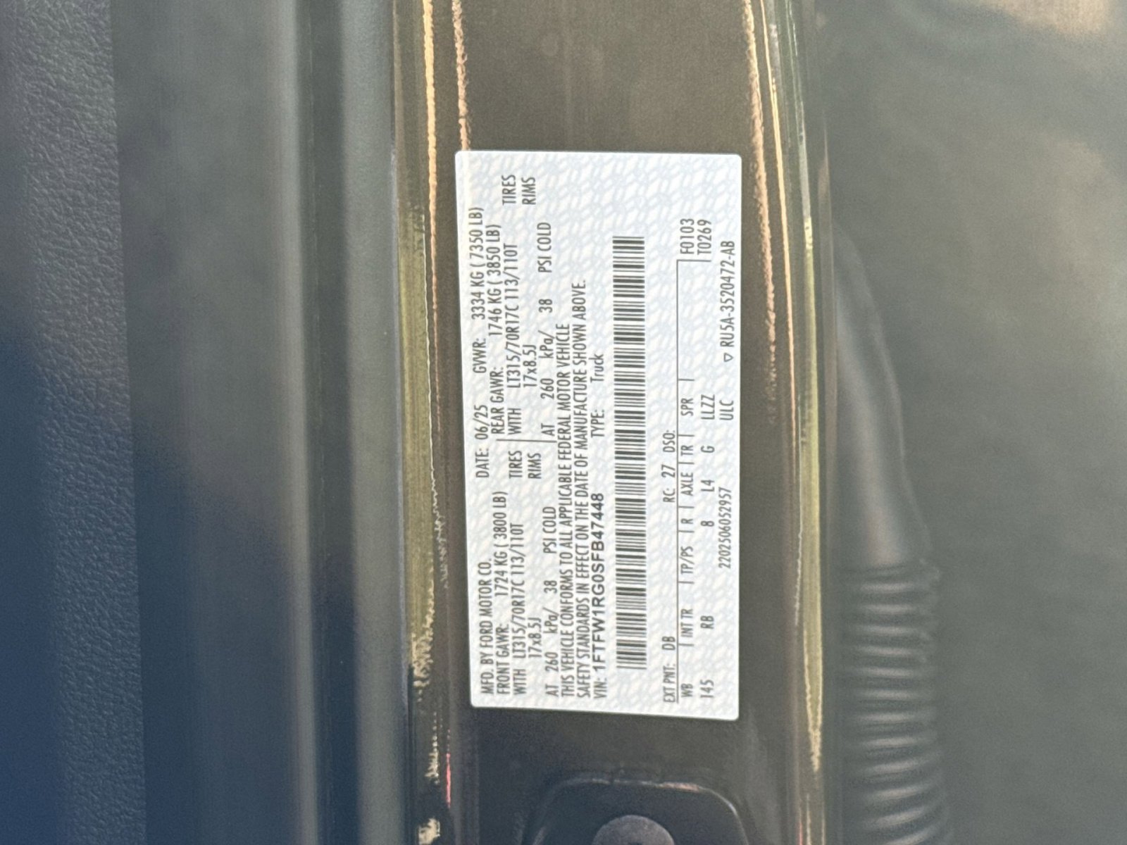 Used 2025 Ford F150 Raptor AWD/4WD image 30