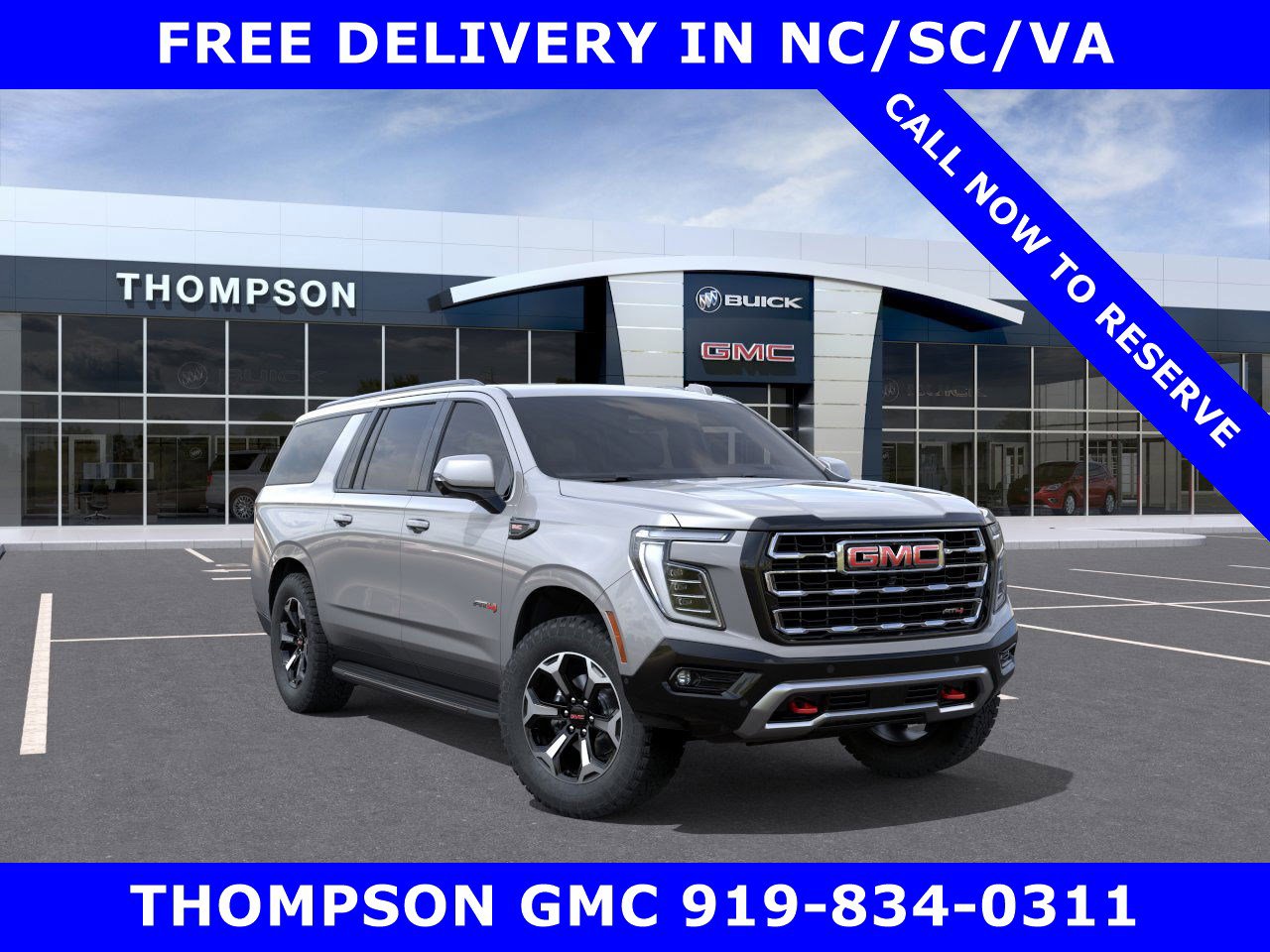 New 2026 GMC Yukon XL AT4 image 1