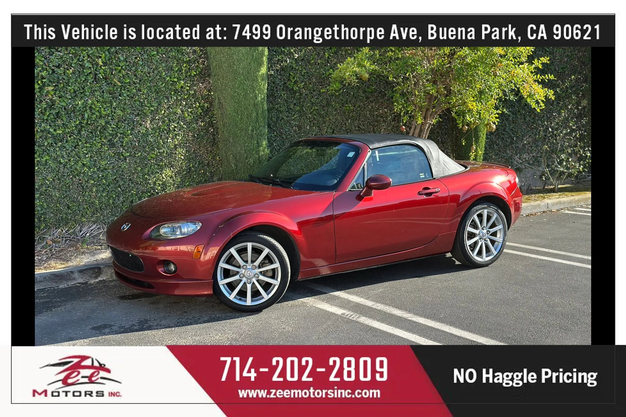 Used 2007 MAZDA MX-5 Miata Grand Touring w/ Premium Pkg RWD image 12
